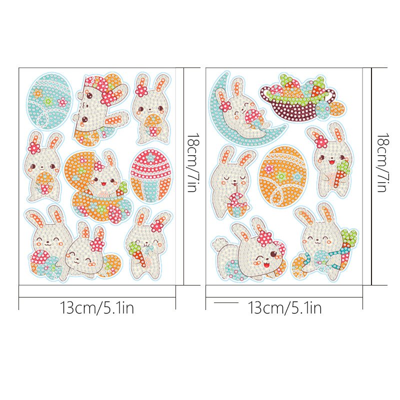 High Quality Children's DIY Diamond Stickers With Multiple Styles Of Cartoon Diamond Painting Stickers