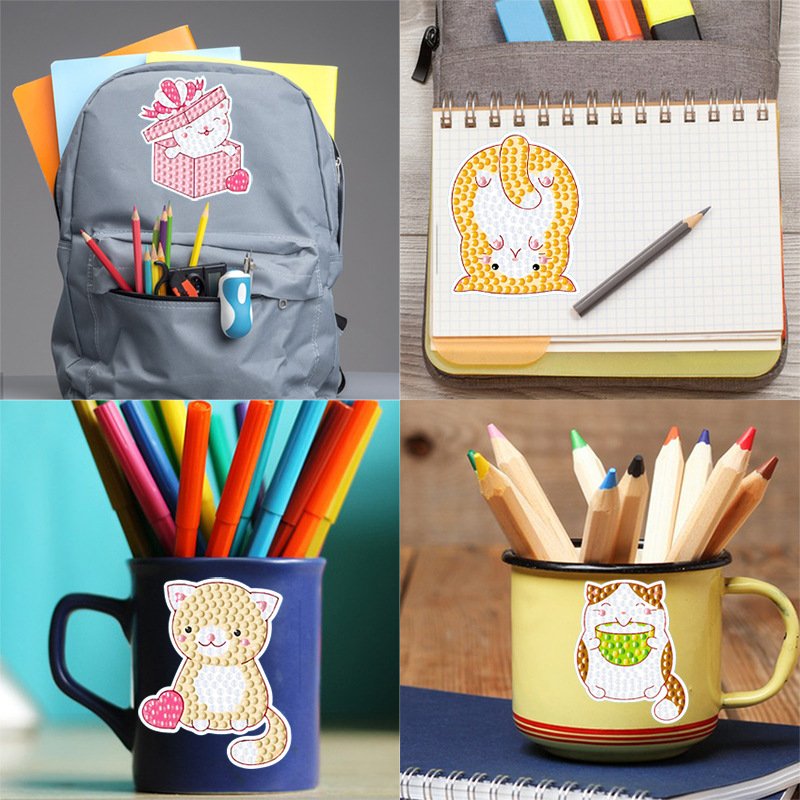 High Quality Children's DIY Diamond Stickers With Multiple Styles Of Cartoon Diamond Painting Stickers