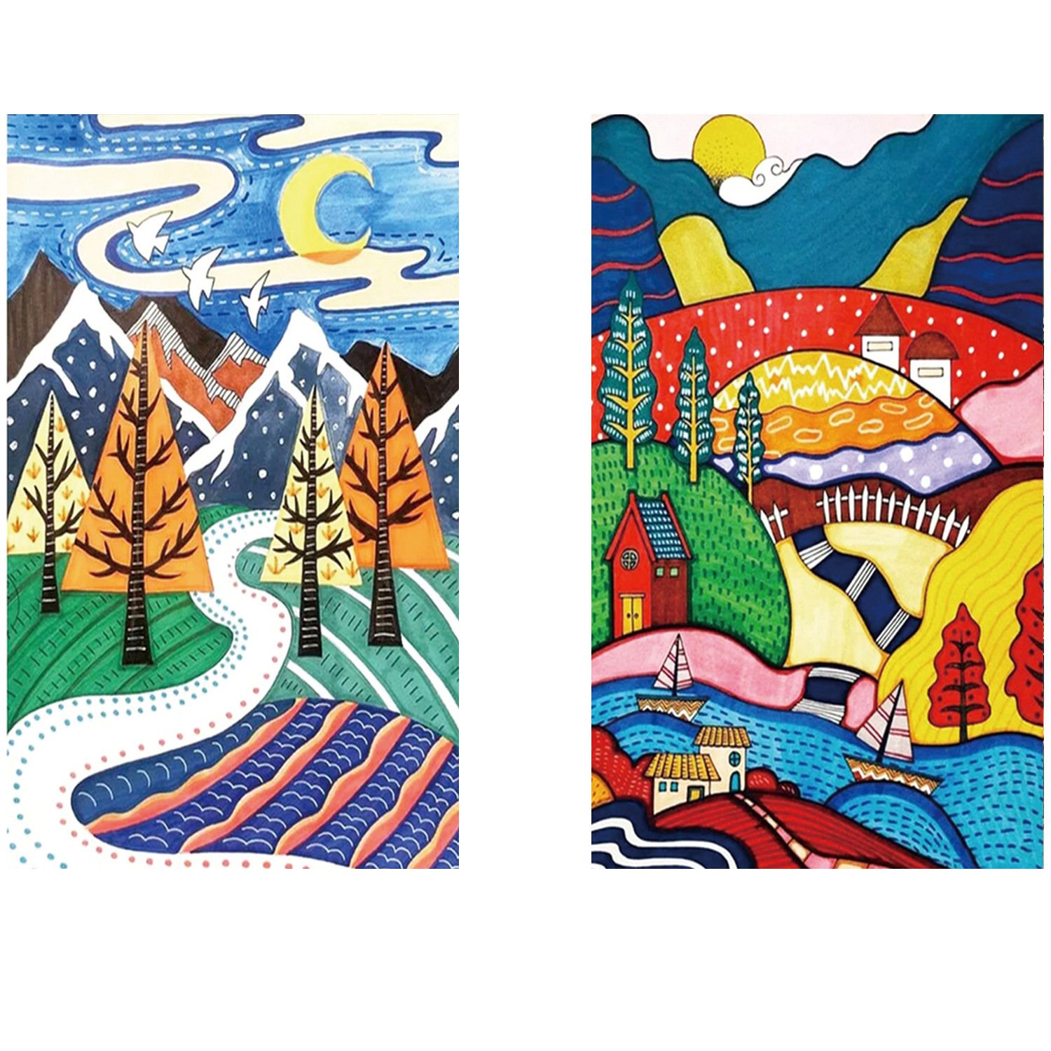 Animal DIY 5D Diamond Painting Kits for Adults Diamond Art Scenery Diamond Painting Full Drill Beginners Craft Kits