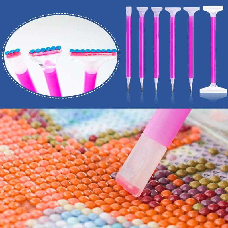 Wholesale Diamond Painting Tools Modern Style Integrated Storage Point Diamond Pen Convenient Beads Plastic Still Life Subjects