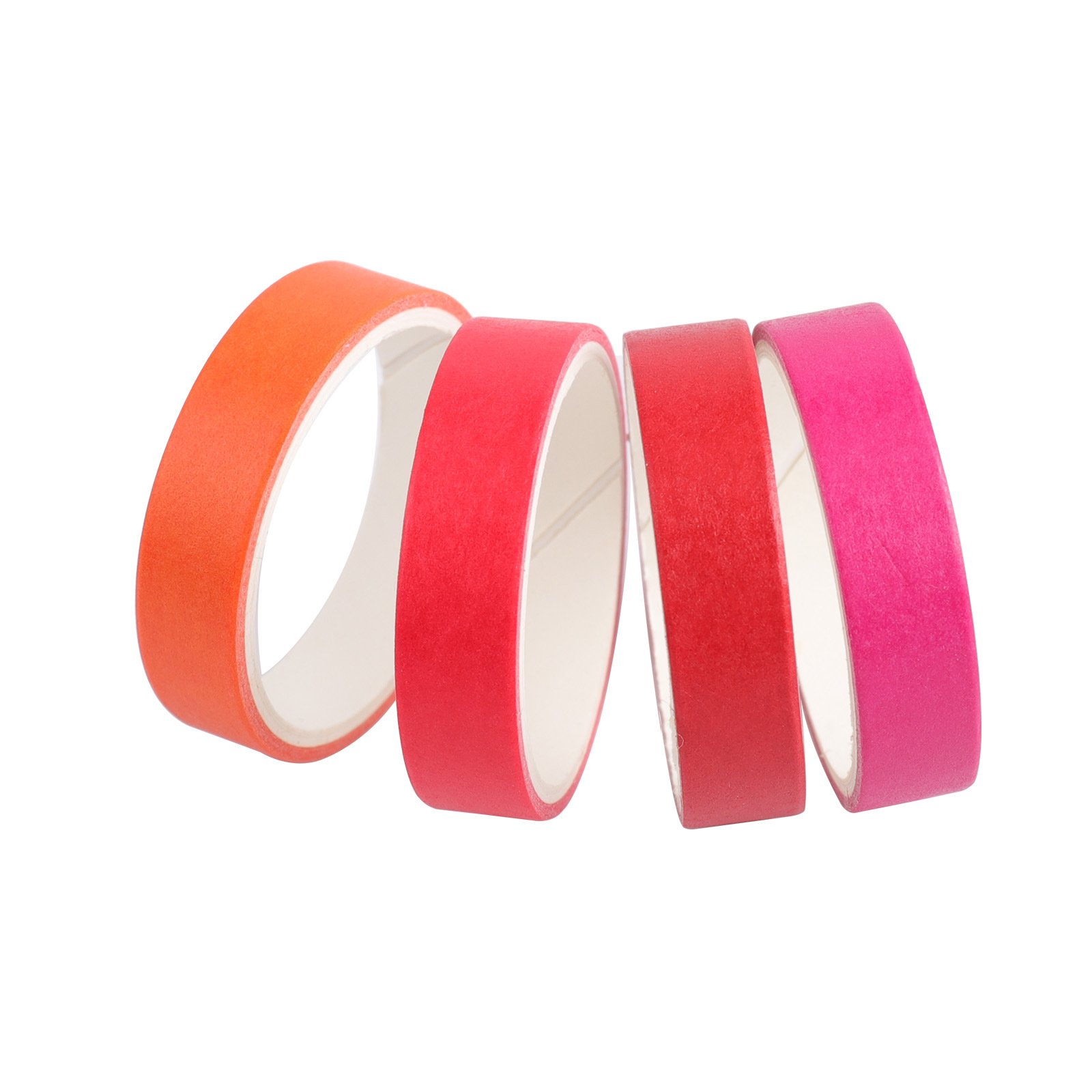 24 Rolls Washi Masking Tape Set,0.9mm Wide Colorful Rainbow Decorative Writable Craft Washi Tape for DIY Scrapbook Designs