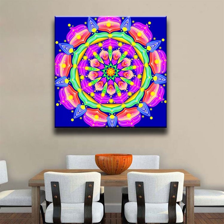 Diamond Painting Mosaic Mandala Flower Full Square Drill Cross Stitch Wholesale Manufacturer 3F2242