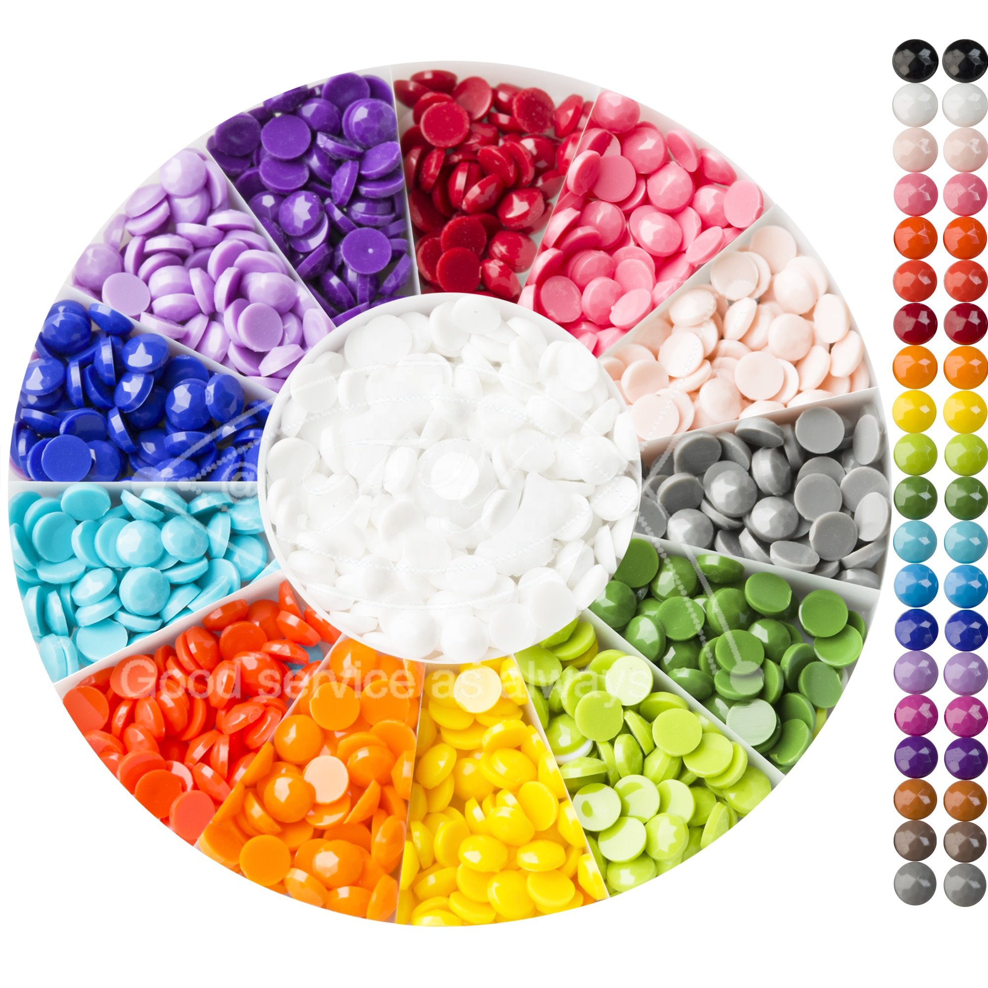 E-037 DMC 447 Colors drill for Diamond Painting Accessories for raw materials Diy 2.5mm 2.8mm round or square drills
