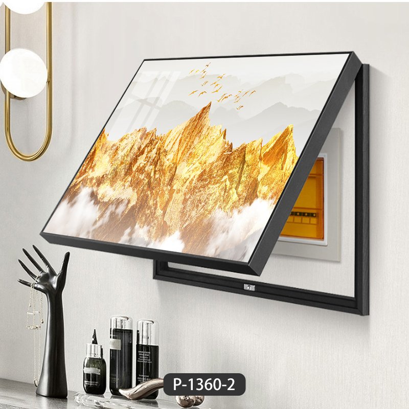 Landscape Decoration Painting Modern Minimalist Distribution Box Strong Power Switch Box Concealing Hanging Painting