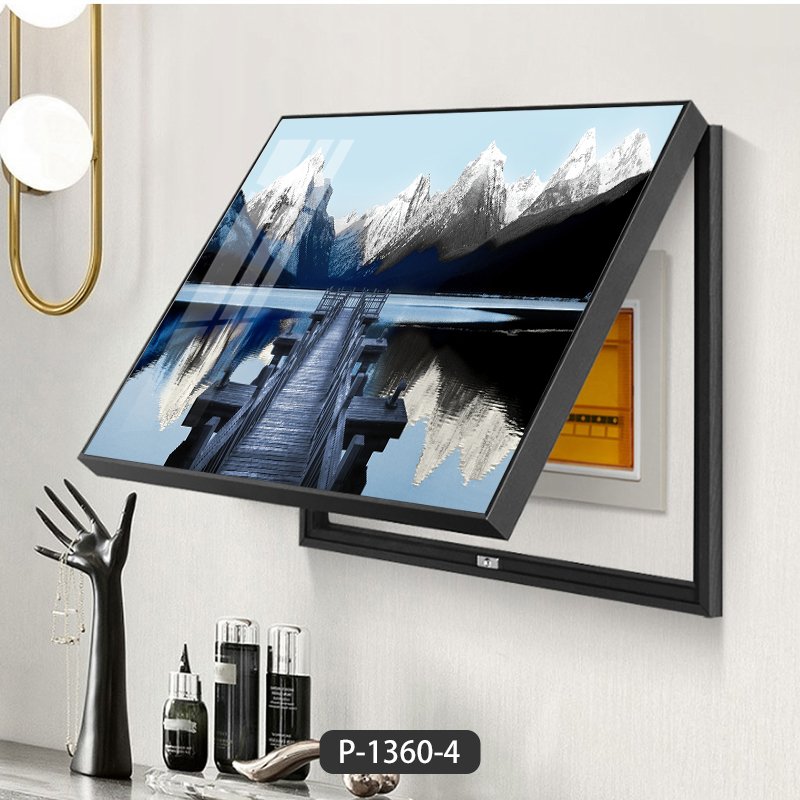 Landscape Decoration Painting Modern Minimalist Distribution Box Strong Power Switch Box Concealing Hanging Painting