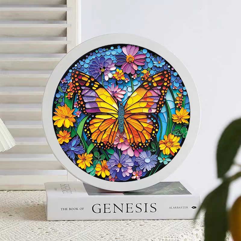 High Quality Round Diamond Wall Painting Diamond Embroidery Painting Colorful Hanging Decoration DIIY Diamond Painting Frame