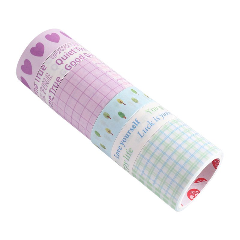 6 Rolls Washi Tape Set,Decorative Adhesive Tape for Scrapbook,Arts & Crafts,Journals and Planners