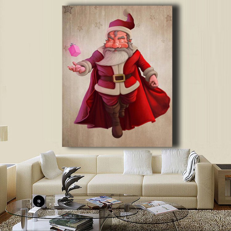 Ever Moment Diamond Painting 5D DIY Santa Claus Christmas Full Square Drill Picture Of Rhinestone Diamond Embroidery S2F2307