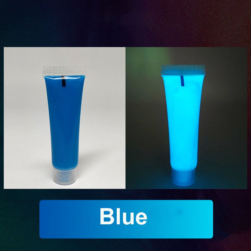 Unico Glow in dark paint Blue for boy paint diy creations
