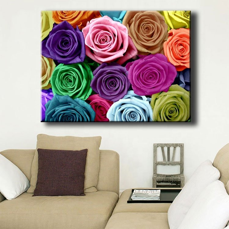 Ever Moment Diamond Mosaic Beautiful Roses Flower Full Square Drill 3F260