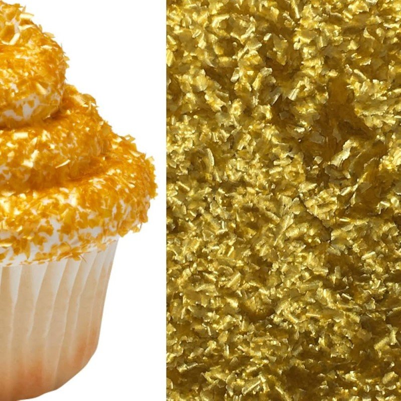 Cupcake Decoration Food Grade Sugar Candy Glitter Edible Glitter Flakes for Bakery Decorations