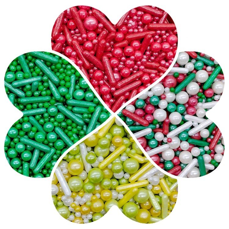Cake Decorating Supplies Long Cake Sprinkles Fancy Sugar Needles Rods for Bakery Decoration Ingredients