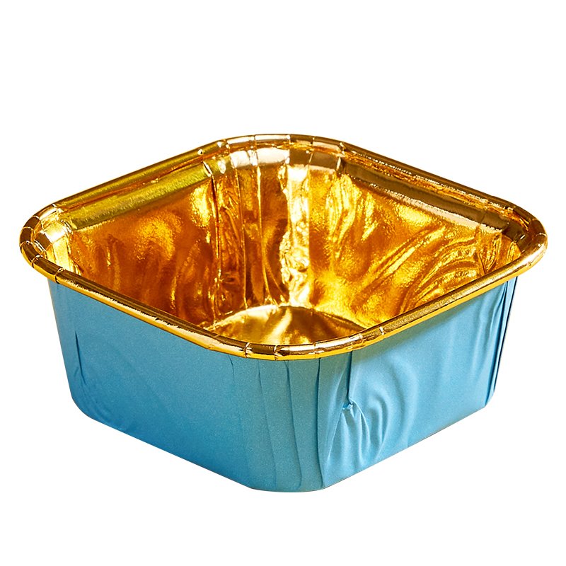 Trends Gold Cup Cake Tools And Accessories Cake Decorating Supplies Food Grade Aluminum Foil Coated Inside For Wedding Birth