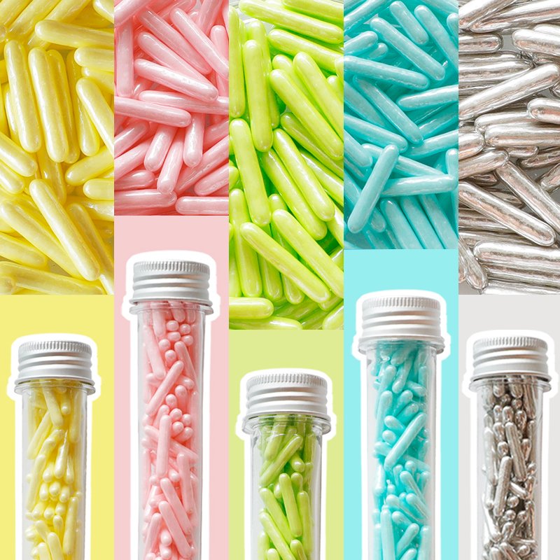 Hotsale Box Pack Sprinkles, Edible Sprinkle for Drinks Cupcake Deco