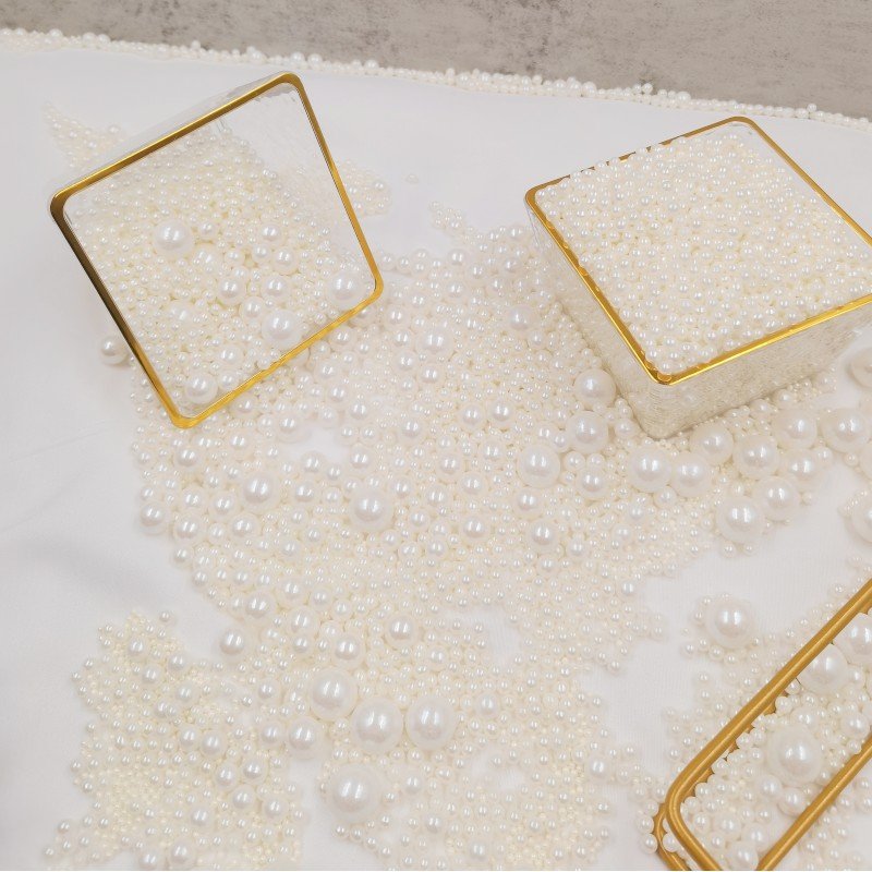 500g edible halal white sugar beads shugai sprinkles