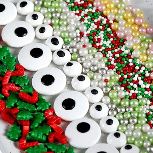 Halal edible sugar bead mixed with cake decoration edible sprinkle