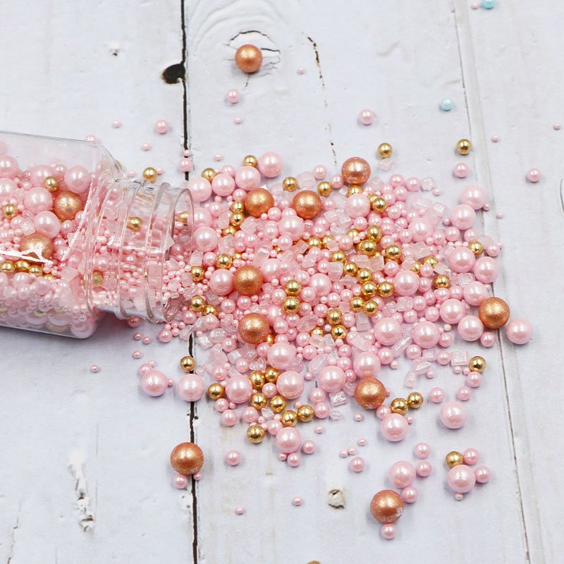 Halal edible sugar bead mixed with cake decoration edible sprinkle