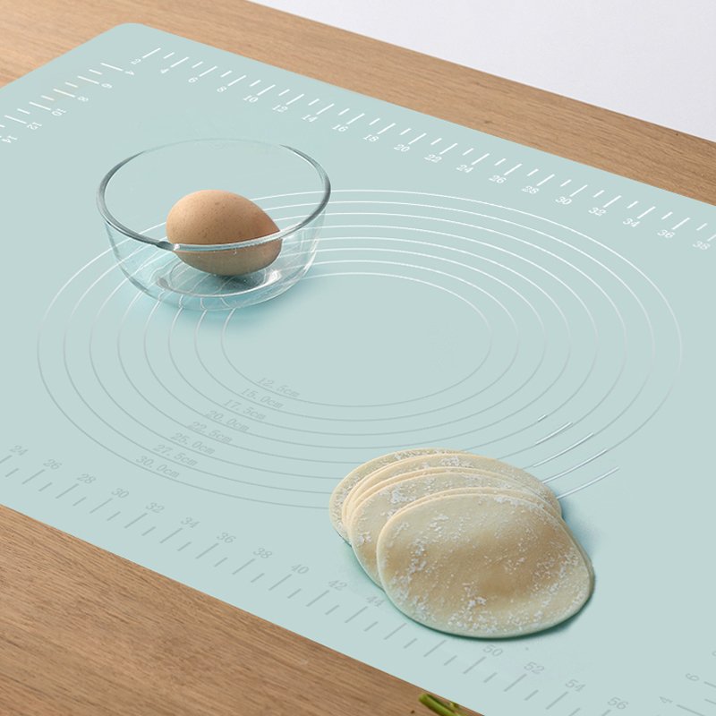 Free Bpa Silicone Kitchen Pastry Mat Cookie Cake Baking Tools Thick Non-Stick Pastry Accessories Baking Sheet Pads Rolling Mat