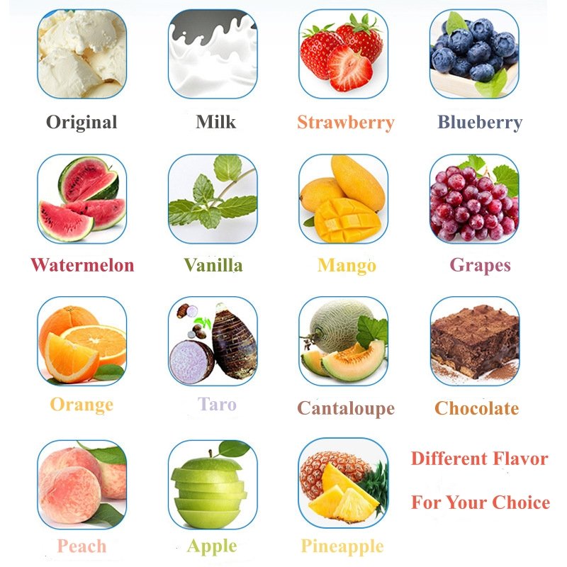 Low MOQ 25kg Whipping Cream Powder for Bakery Decoration ingredientsice cream powder mix Non-Dairy Vanilla Ice Cream Powder
