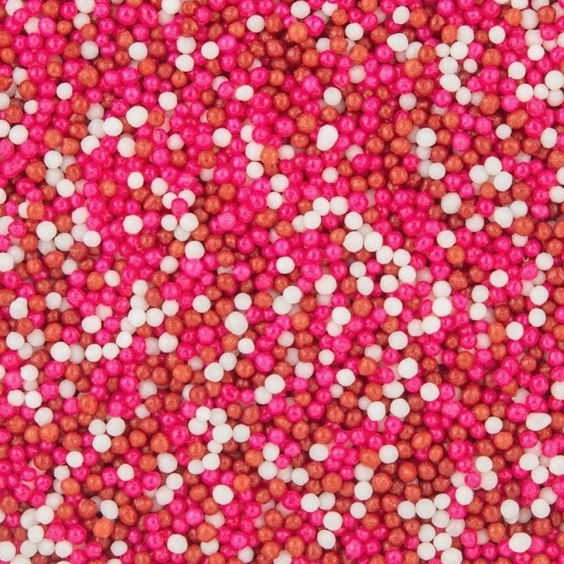 Assorted Nonpareils Sugar Beads Needle Shaped Jimmies Nonpareils Sprinkles Pearls For Cupcake