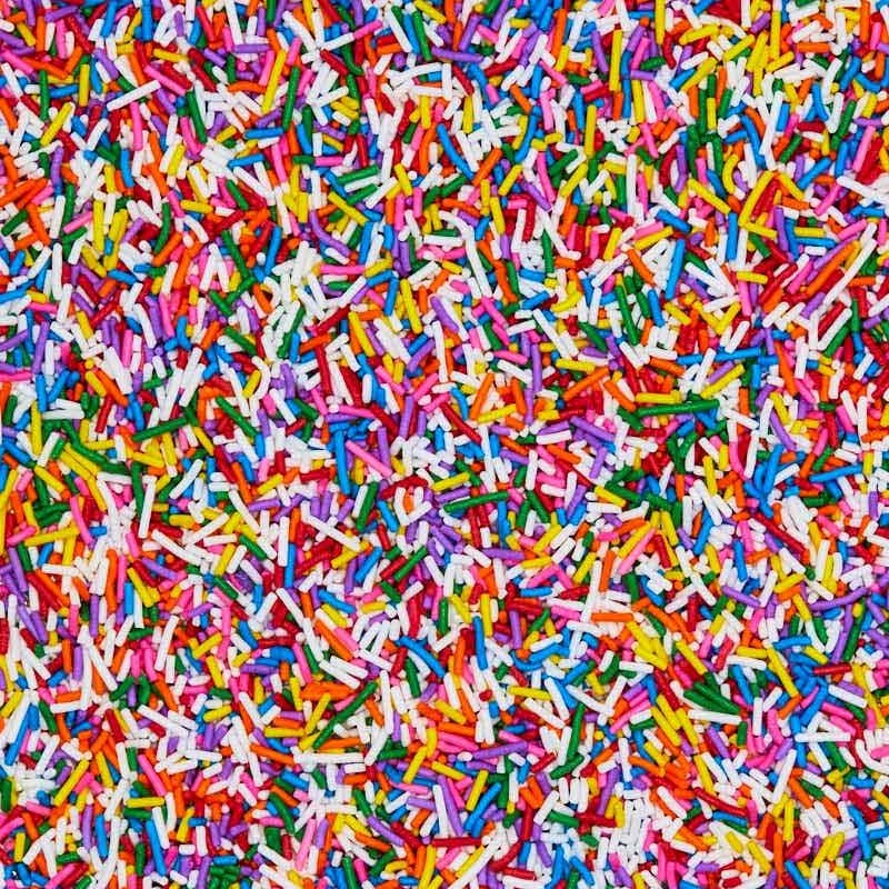 Assorted Nonpareils Sugar Beads Needle Shaped Jimmies Nonpareils Sprinkles Pearls For Cupcake