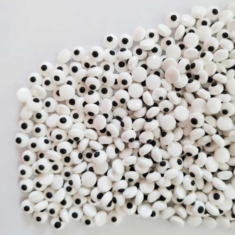 Edible eyes for pastry cakes