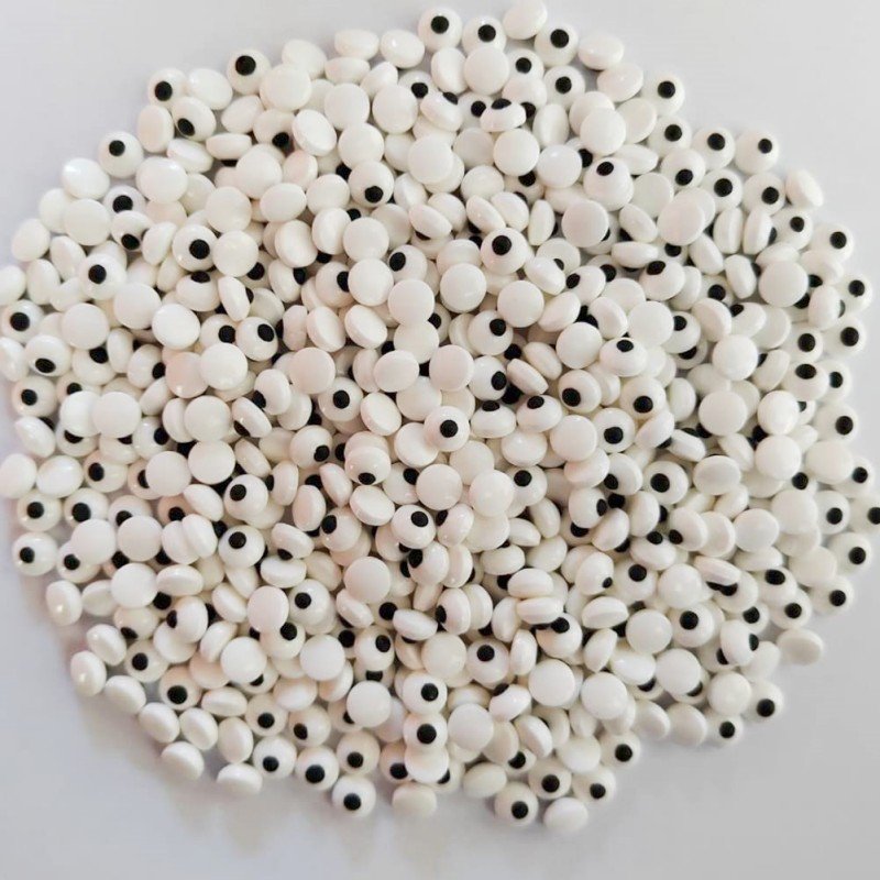 Edible eyes for pastry cakes