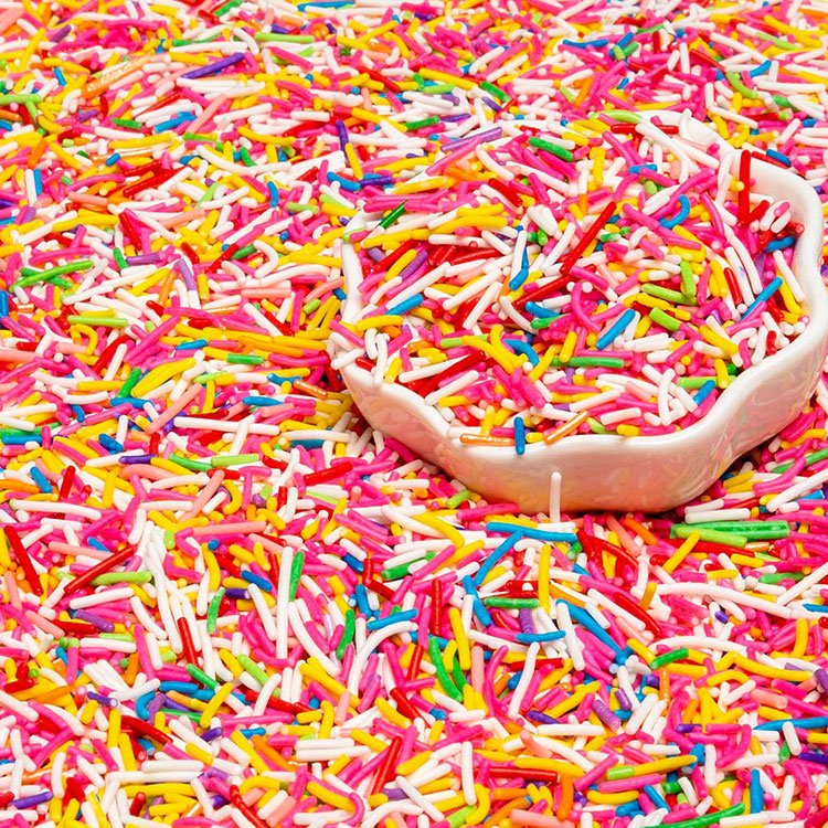 Attractive Price New Type Character Shape Edible Flower Sprinkles By Kg
