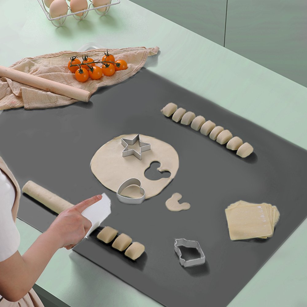 Square 30x40 Oven-Degree Resistant Silicone Baking Mat Unique Dough Tools For Cake Decorating