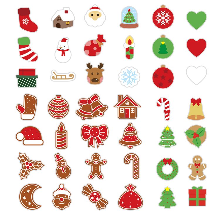 Valentine lip shape royal icing decorations edible icing decoration set