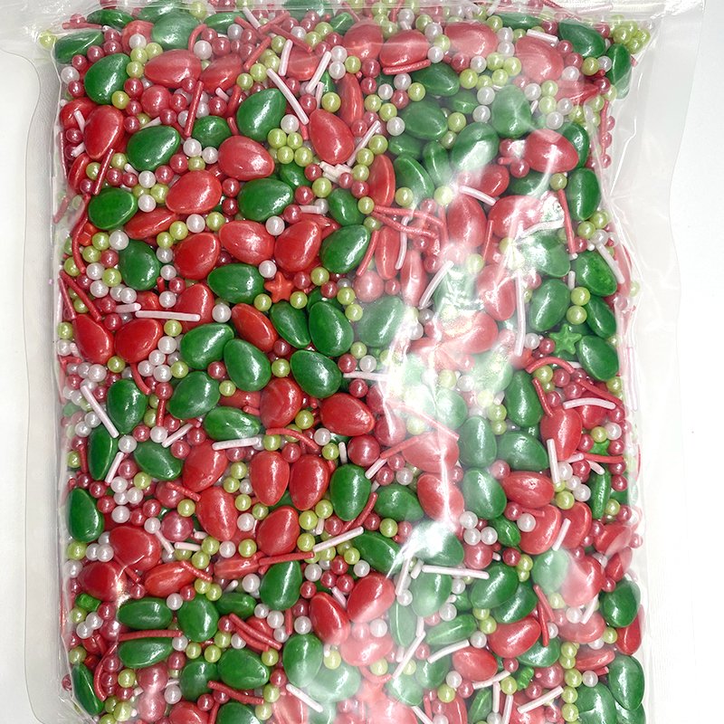 1kg Birthday Valentine's Day Custom Shape Ice Cream Marshmallows Biscuits With Rainbow Pink Edible Sprinkles