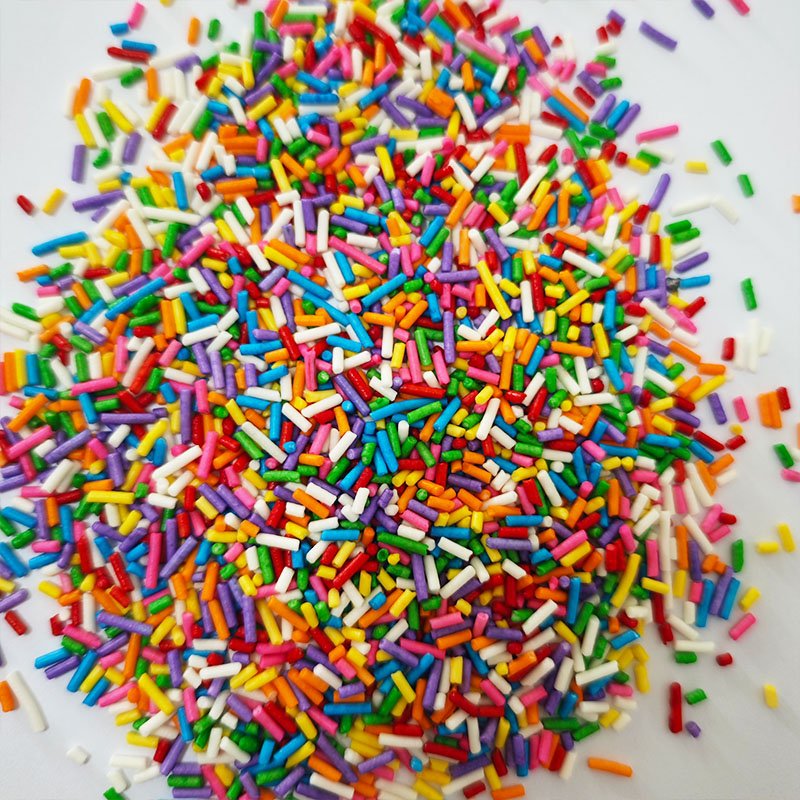 Super short chocolate Jimmy Edible Cake Candy Bakery Decorations Sprinkles Baking Ingredients