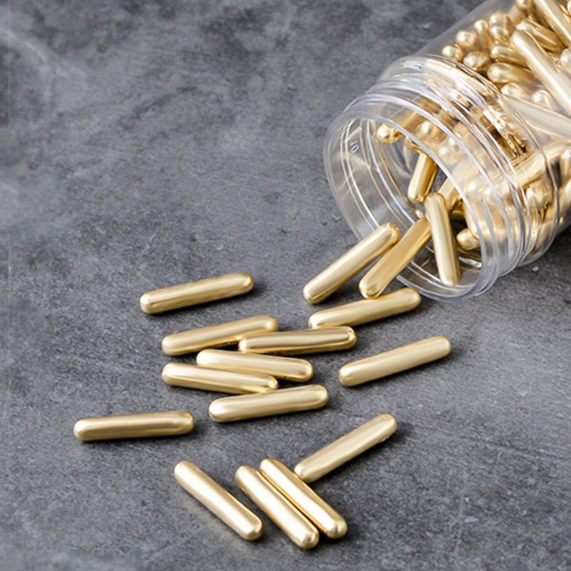 Edible Sprinkles Candy Color Silver Mix Size Gold Sugar Pearls Beads for Cake Decorating Sugar Ball Fonda