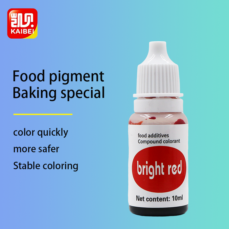 Factory Price Colorant 21 Colors Edible Food Coloring Gel Water Solubility Color For Cake Cookies 10ml