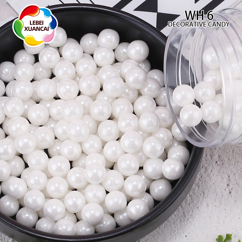All size sprinkles candy for cupcake icecream and chocolates decoration bakery ingredients manufactory edible white sugar beads