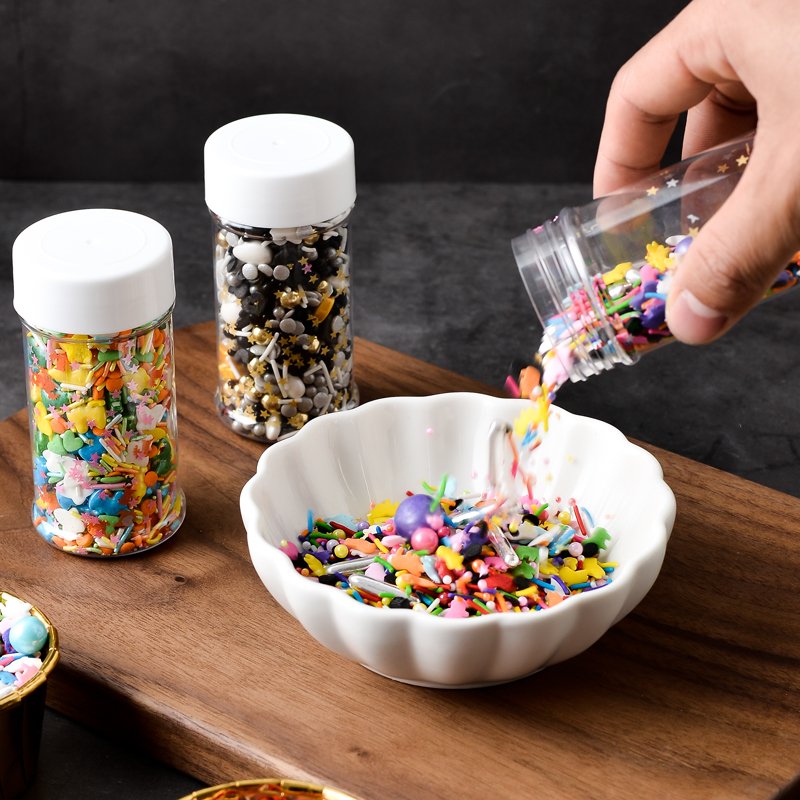 2020 New style cheapest price edible glitter star mix pressed candy bakery ingredients sprinkles candy for cake decoration