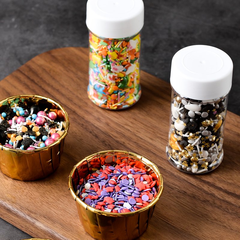 2020 New style cheapest price edible glitter star mix pressed candy bakery ingredients sprinkles candy for cake decoration