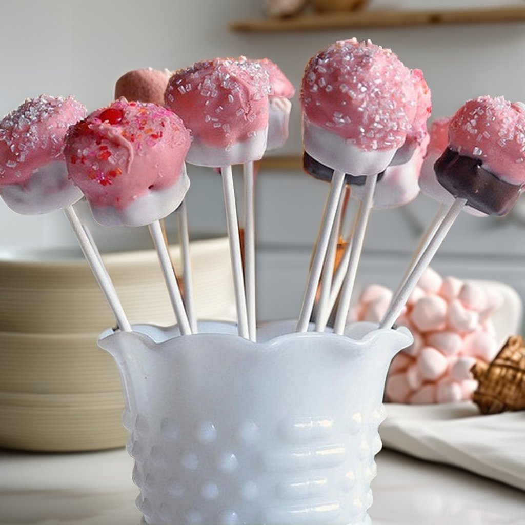 Dowell 4.0mm*150mm Eco Friendly Food Grade Paper Lollipop Stick for Cake pop paper stick for candy cake topper DIY bake sticks