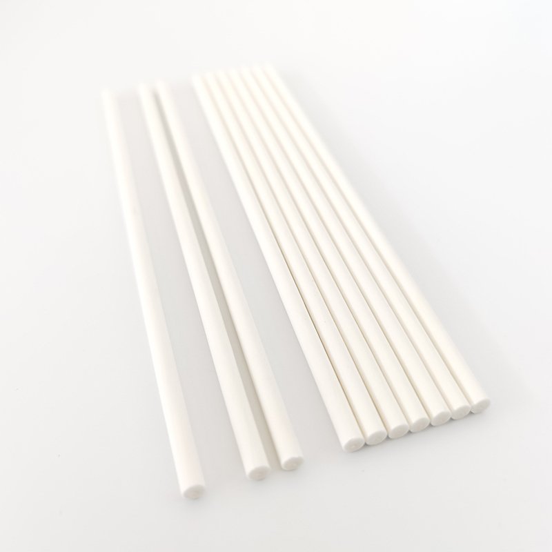 Dowell 4.0mm*150mm Eco Friendly Food Grade Paper Lollipop Stick for Cake pop paper stick for candy cake topper DIY bake sticks
