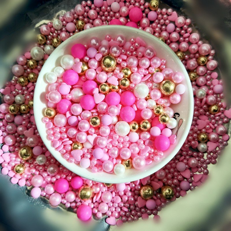 500g Soft Color Edible Cake Spring Sprinkles Bakery Decorative Ingredients for Cake Decoration