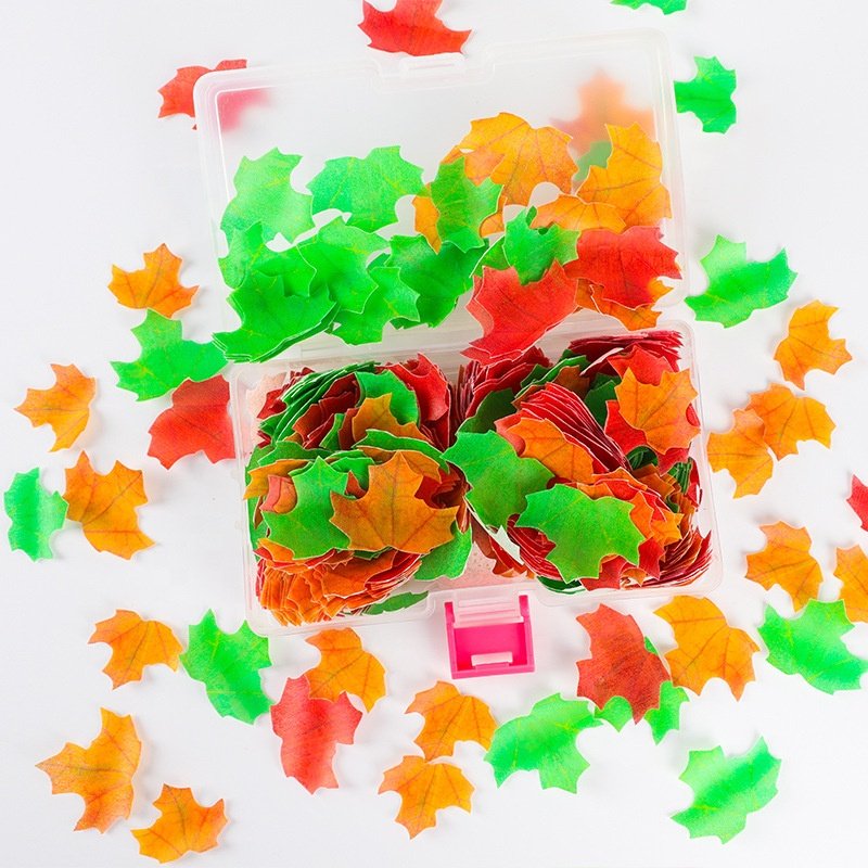 Wholesales Mixed Red Heart Edible Glutinous Wafer Rice Paper Cake Cupcake Toppers Cake Decoration