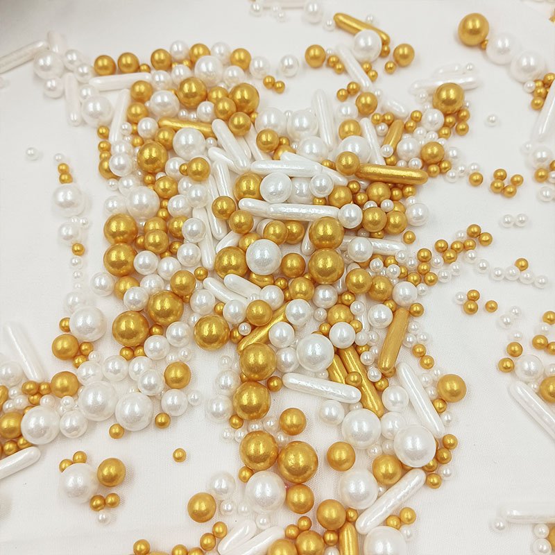 Edible Colored Sugar Beads Cake Sprinkles Edible Decoration Mixes Wholesale