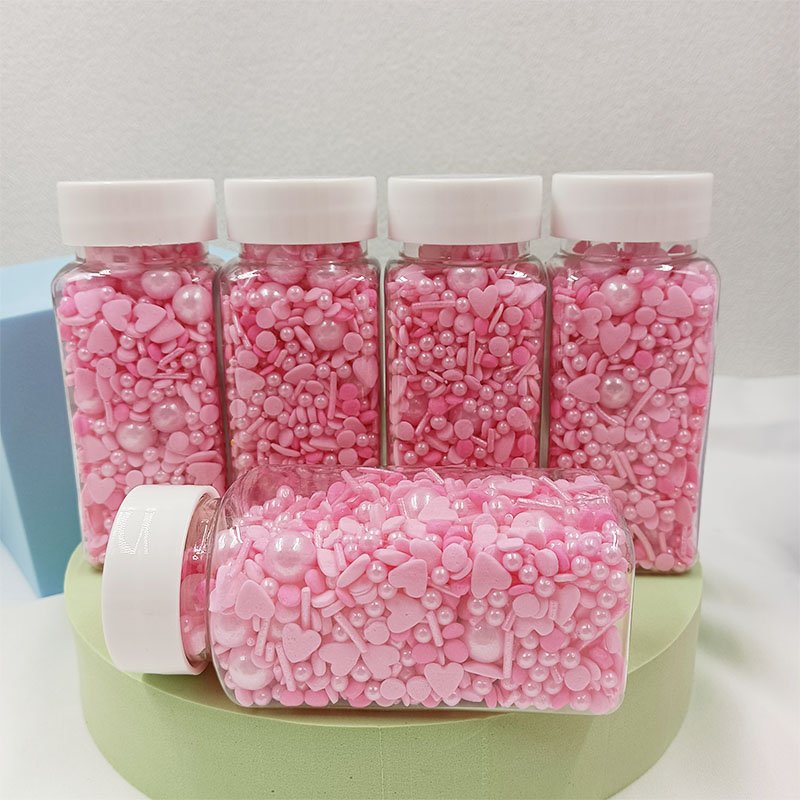 Edible Colored Sugar Beads Cake Sprinkles Edible Decoration Mixes Wholesale