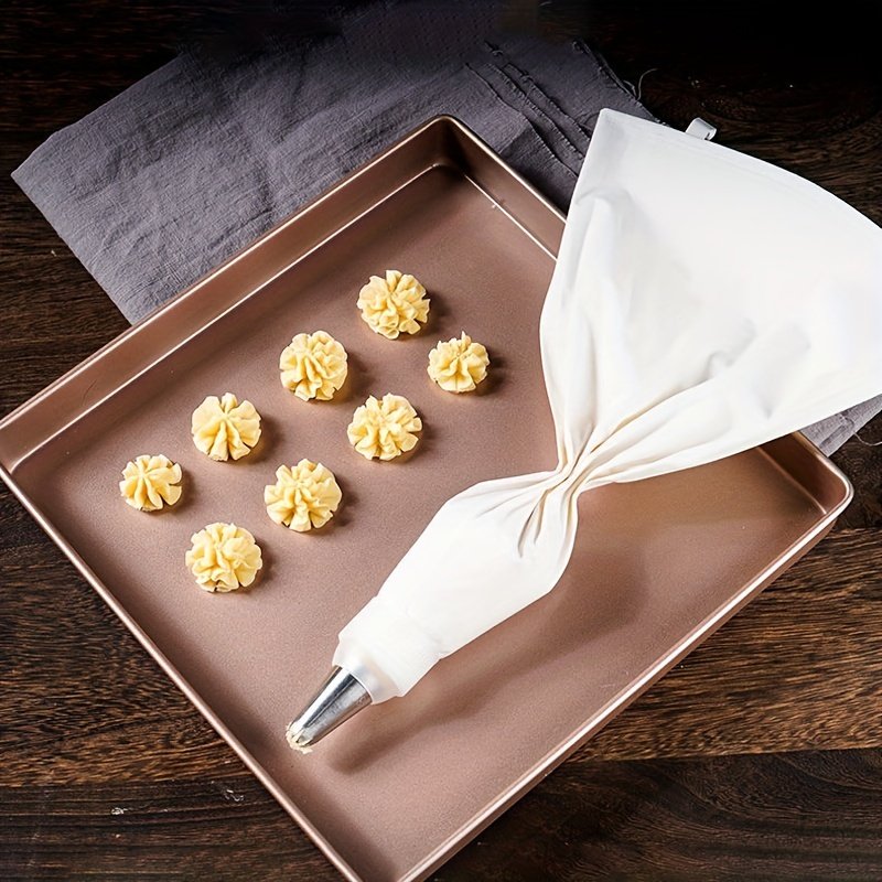 Waterproof And Grease Proof Cotton Canvas Cream Baking Cooking Cake Tools Reusable Pastry Piping Bags