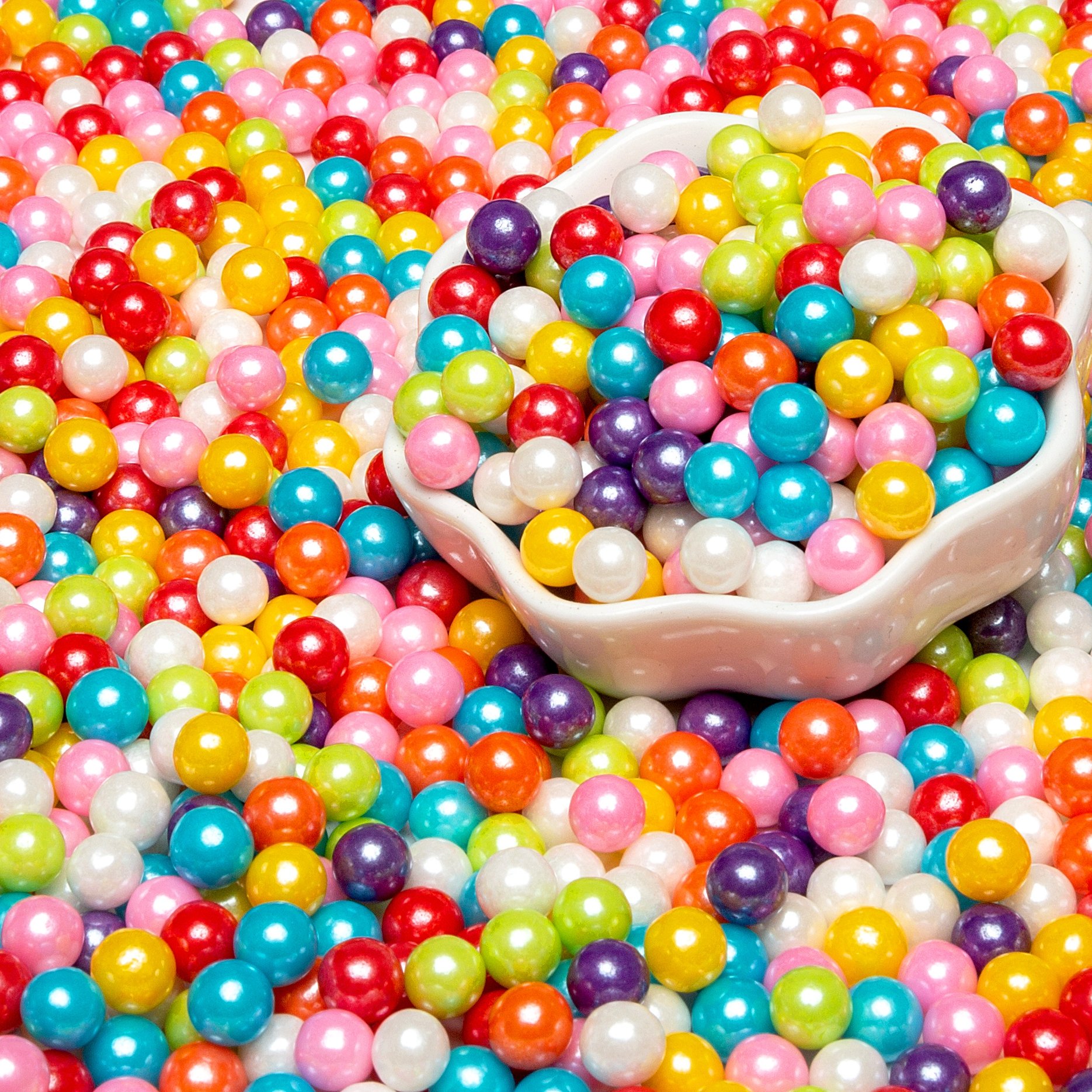Hotsale White Gold Silver Edible Pearls Bakery Decoration Sprinkles For Cakes