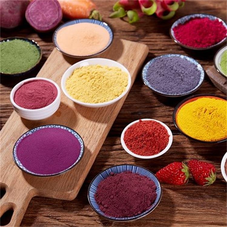 Freeze Dried Fruits and vegetables powder apple banana Blueberry juice instant fruit diced powder