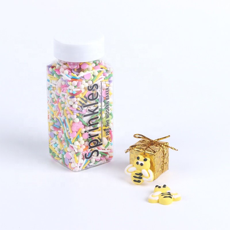 Customized Colorful Sugar Beads Edible Bakery Decoration Ingredients Mixed Sprinkles Cake decoration for Bakery Cake Decoration