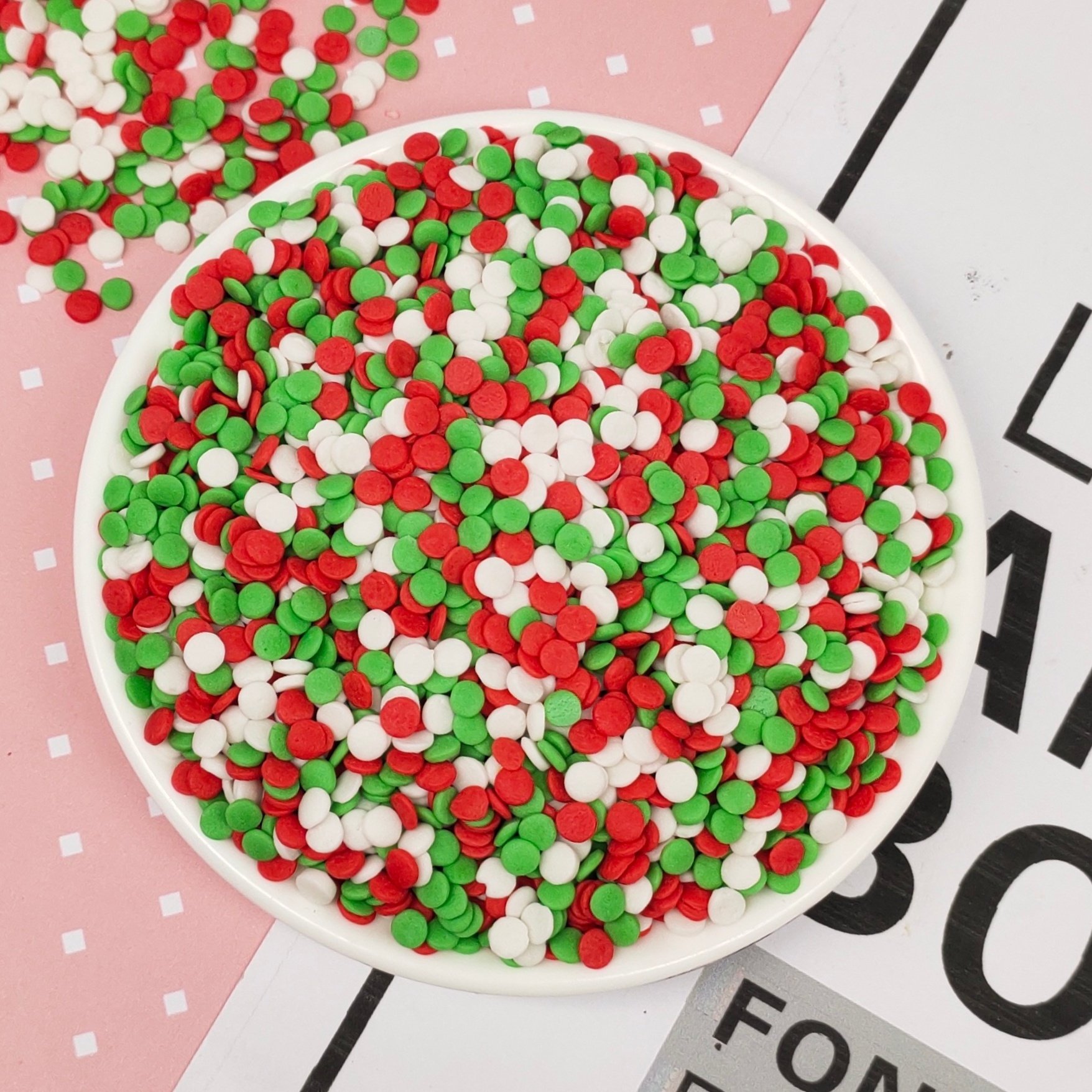 40g christmas sprinkles cake decoration for other christmas decorations