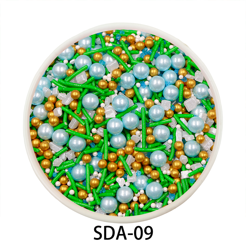 Christmas sprinkle edible decoration