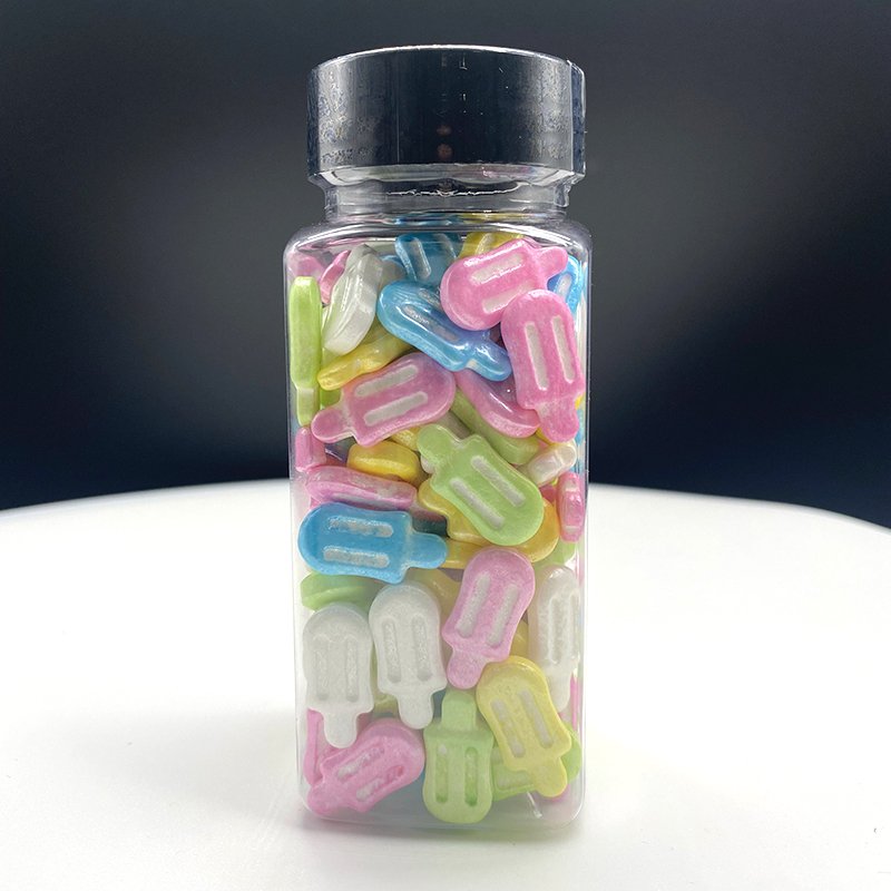 Glitter Slim Red White Pink Blue Big Bear Halal Packing Lollipop Dinosaur Rainbow Beads Baking Not Edible Cake Sprinkles